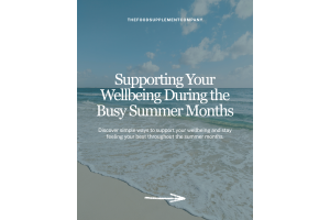 Support your wellbeing during the summer months