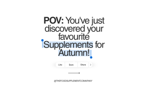 Discover your new favourite supplements for autumn