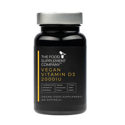 Vegan Vitamin D3 2000iu Softgels (60)