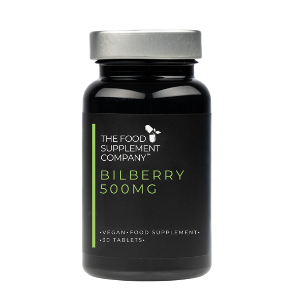 Bilberry 500mg Tablets (30)