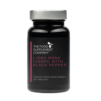 Lions Mane with black Pepper Tablets (60)