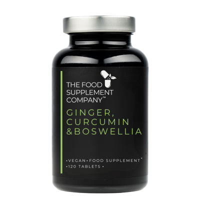 Ginger, Curcumin & Boswellia Tablets (120)