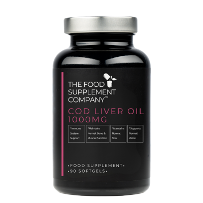 Cod Liver Oil 1000mg Softgel Capsules (90)