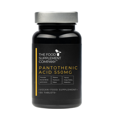 Pantothenic Acid (Vitamin B5) 500mg