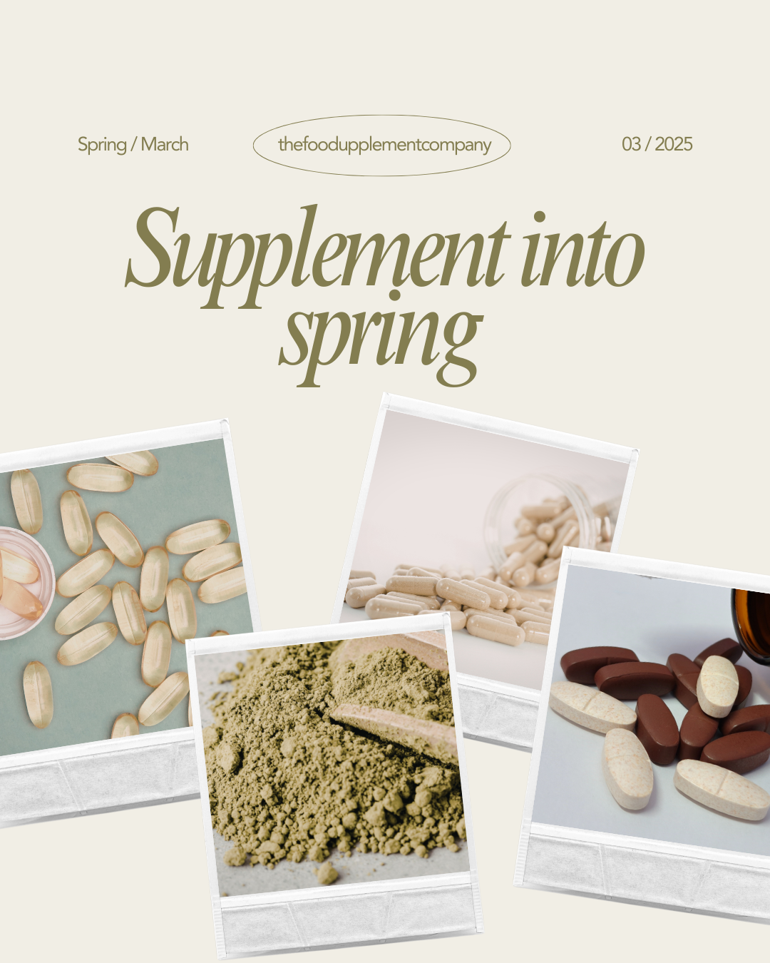 Spring Into Supplements With These Seasonal Wellness Tips